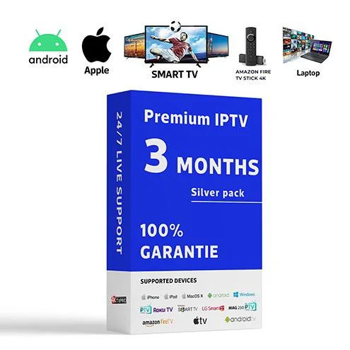 3 Months IPTV SA Subscription