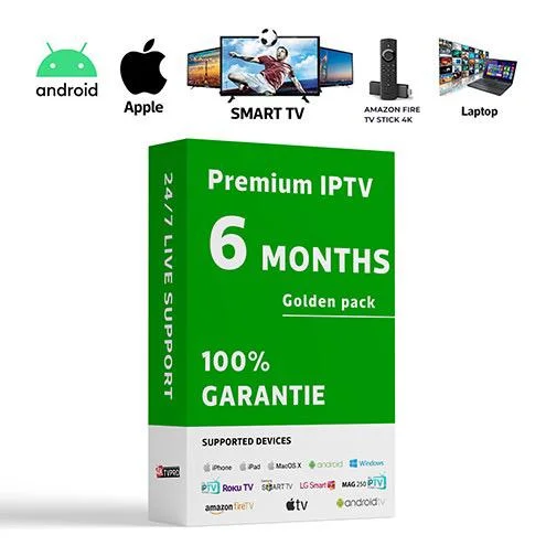 6 Months IPTV SA Subscription