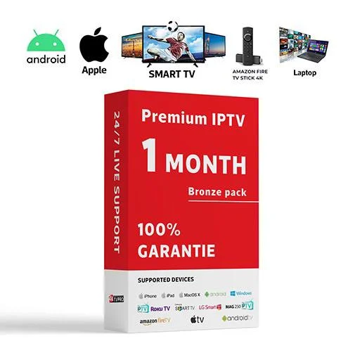 1 Month IPTV SA Subscription